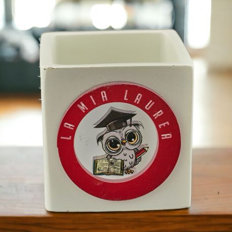 VASO PER PIANTE GUFETTO "LA MIA LAUREA": UN REGALO UNICO PER IL TUO GRANDE SUCCESSO