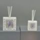 DIFFUSORE ESSENZA CON FIORELLINI E FRASE "SEI IL MIO GIARDINO DI LAVANDA"