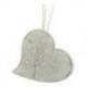 PROFUMATORE AMBIENTE A FORMA DI CUORE CON ALBERO DELLA VITA color ARGENTO