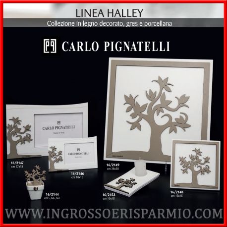 BOMBONIERE QUADRI, PORTAFOTO, PORTACANDELE ALBERO DELLA VITA IN LEGNO FIRMATE PIGNATELLI ANNIVERSARI