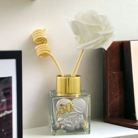 DIFFUSORE 50° ANNI CON PLACCHETTA A CURE E FEDI