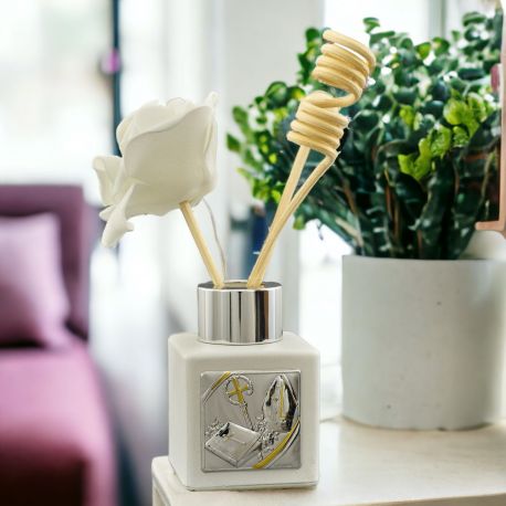 DIFFUSORE ESSENZA SANTA CRESIMA, MITRA, PASTORALE E BIBBIA