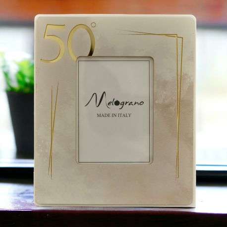PORTAFOTO 50° NOZZE D'ORO ORIGINALI ECONOMICHE