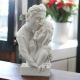 SCULTURA DA APPOGGIO "DOLCE ABBRACCIO" DI DUE INNAMORATI
