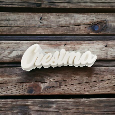 GESSETTO BIANCO PER BOMBONIERE DA DECORARE CRESIMA