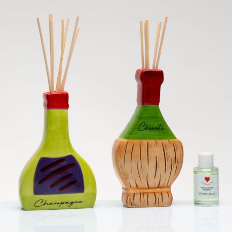 PROFUMATORE BOTTIGLIA CHAMPAGNE/CHIANTI: BOMBONIERE ORIGINALE!