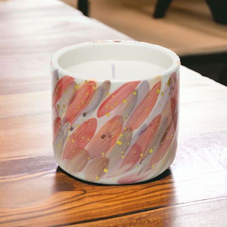 PORTACANDELA CERAMICA CUORDIPINTO: REGALI ECONOMICI PER MATRIMONI ED ANNIVERSARI