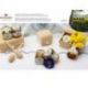 BOX DEGUSTAZIONE CON 2 BARATTOLI MIELE ASSORTITO: BOMBONIERE IDEALE PER MATRIMONI