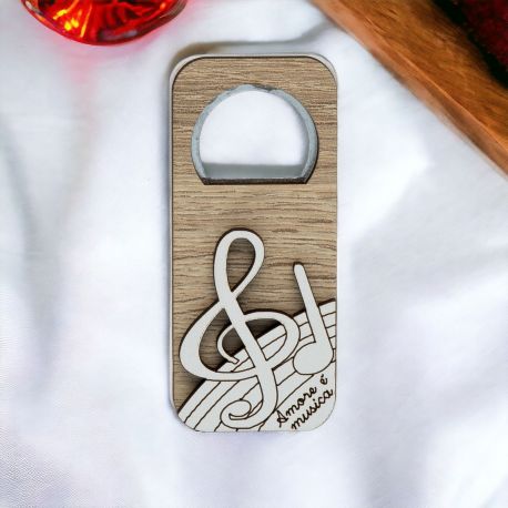 APRIBOTTIGLIE TEMA MUSICA, BOMBONIERE UTILI E SOLIDALI