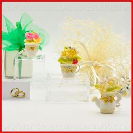 PORTACHIAVI COMPLEANNO FIORI IN VASO ECONOMICI ORIGINALI IDEE APRIFESTA ONLINE