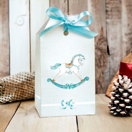 TAG SCATOLINA PORTACONFETTI CELESTE: UN DETTAGLIO INCANTEVOLE PER OGNI EVENTO