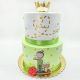 TORTA SCENOGRAFIA "PICCOLO PRINCIPE": MAGIA FIABESCA PER NASCITA, BATTESIMO, COMUNIONE E COMPLEANNO BIMBO