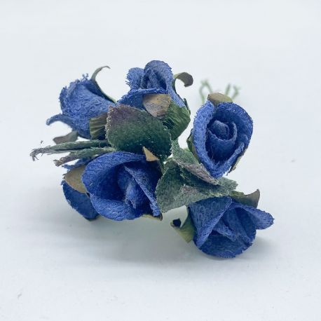 ROSINA FINTA IN TNT ROSA PER DECORAZIONI BOMBONIERE FAI DA TE