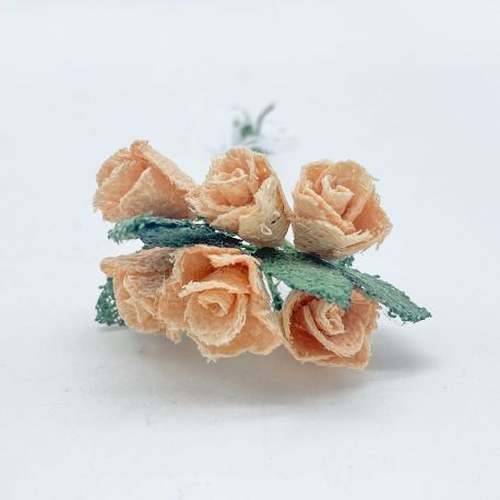 FIORE FINTO TIPO ROSELLINA PER DECORAZIONI BOMBONIERE FAI DA TE IDEALE PER EVENTI SPECIALI