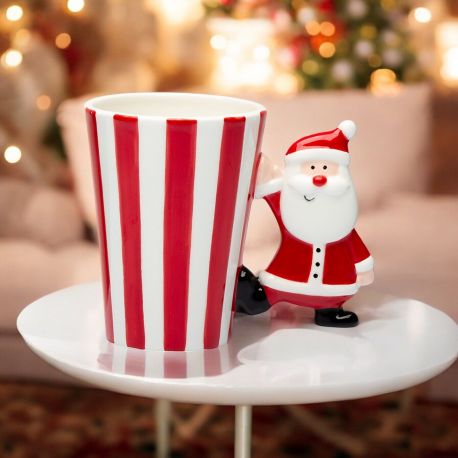 TAZZA NATALIZIA BABBO NATALE 2024 IDEA REGALO ORIGINALE E SOLIDALE