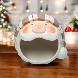 PORTATUTTO BABBO NATALE CON CAPPELLO RIGHE COLLEZIONE BABBOMATTO SOLIDALE 2024