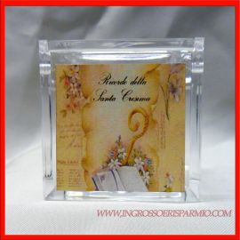 SCATOLA PLEX SANTA CRESIMA CONFETTATA ECONOMICA OFFERTA STOCK FAI DA TE