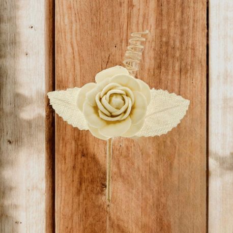 ROSA DECORATIVA PER CONFEZIONI BOMBONIERE FAI DA TE