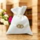 SACCHETTO PORTACONFETTI FEDI STRASS MATRIMONIO ANNIVERSARIO