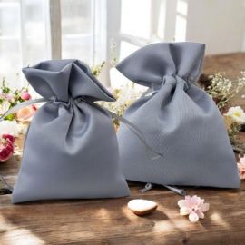 SACCHETTI PORTACONFETTI CELESTE POLVERE ECONOMICI PER MATRIMONIO