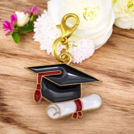 CIONDOLO TOCCO PERGAMENA LAUREA ECONOMICI ORIGINALE UOMO DONNA