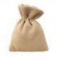 SACCHETTI PORTACONFETTI ECONOMICI BEIGE CON TIRANTI PER OGNI EVENTO