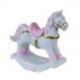 STATUINA CAVALLO A DONDOLO NASCITA BIMBA ECONOMICA