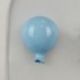 MAGNETE PALLONCINO AZZURRO NASCITA BIMBO CONFETTATA ECONOMICA