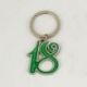 PORTACHIAVE NUMERO 18 VERDE DICIOTTESIMO CONFETTATA ORIGINALE