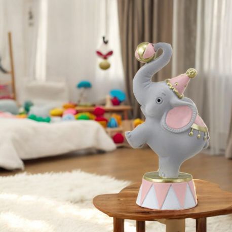 ELEFANTINO LINEA CIRCUS BATTESIMO COMPLEANNO FEMMINUCCIA