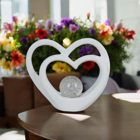 DOPPIO CUORE LED BOMBONIERE UNICHE EVENTO