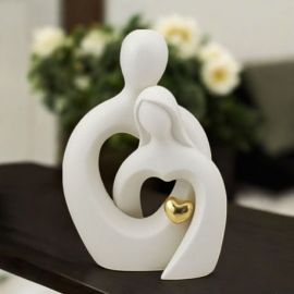 COPPIA INTRECCIATA CUORICINO ORO IDEE ORIGINALI NOZZE ORO