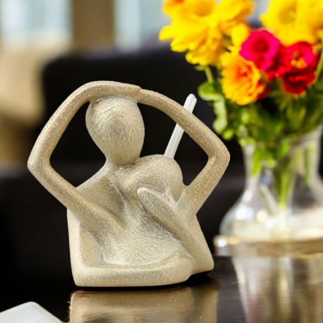 DIFFUSORE ESSENZA COPPIA ABBRACCIATA MATRIMONIO NOZZE ORO