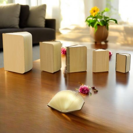 LAMPADA LED LIBRO APERTO COMUNIONE CRESIMA MATRIMONIO