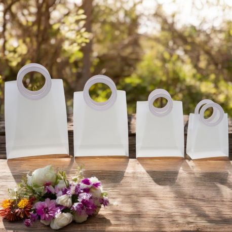 BORSETTA MANICO TONDO PER MATRIMONIO E COMUNIONE