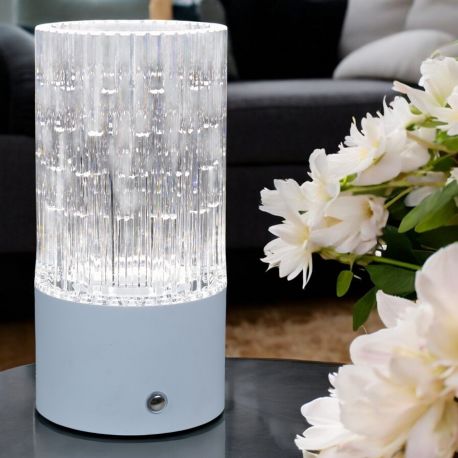 VASO LED CILINDRICO LUMINOSO PER MATRIMONIO E ANNIVERSARIO