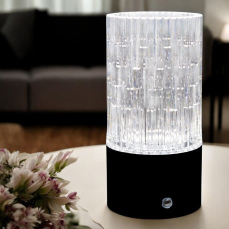 LAMPADA LED A FORMA CILINDRICA PER MATRIMONIO E ANNIVERSARIO BOMBONIERE PARTICOLARI