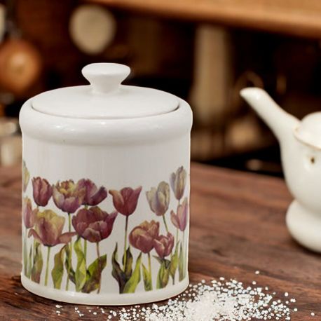 BARATTOLO TULIPANI ROSA PER MATRIMONIO E ANNIVERSARIO