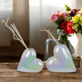 DIFFUSORE AMBIENTE CUORE BOMBONIERE PARTICOLARI MATRIMONIO E ANNIVERSARIO