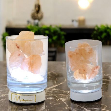 LAMPADA LED SALE HIMALAYA PER EVENTI SPECIALI