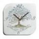 OROLOGIO IN ECOPELLE PERSONALIZZABILE CON ALBERO DELLA VITA INCISO E COLORI PASTELLO