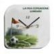 OROLOGIO IN ECOPELLE CON DESIGN CALCIO E PALLONE PERSONALIZZATO PER EVENTI UNICI