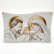 ICONA DA APPOGGIO SACRA FAMIGLIA ORO CERAMICA BOMBONIERE SACRE