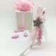 FIALA PORTACONFETTI CON STELLINA ROSA PER NASCITA O BATTESIMO