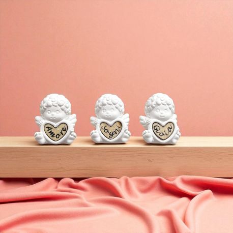 ANGIOLETTO CON CUORE E INCISIONI EMOZIONALI PER MOMENTI UNICI