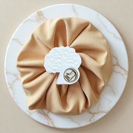 GESSI DECORATIVI ALBERO DELLA VITA CON CUORE IN LEGNO APPLICAZIONI CONFETTATA SEGNAPOSTO NOZZE