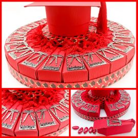 TORTA LAUREA INFORMATICA CON CIONDOLO CHIOCCIOLA IN METALLO