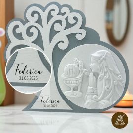 ICONA PRIMA COMUNIONE: RINNOVAMENTO SPIRITUALE NEL SIMBOLO DELL'ALBERO DELLA VITA