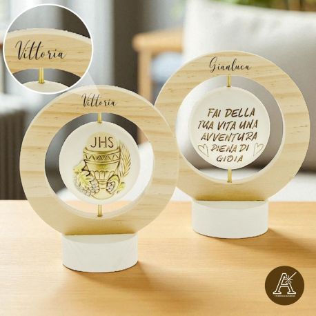 ICONA SACRA SIMBOLI COMUNIONE GIREVOLI BOMBONIERE ECONOMICHE