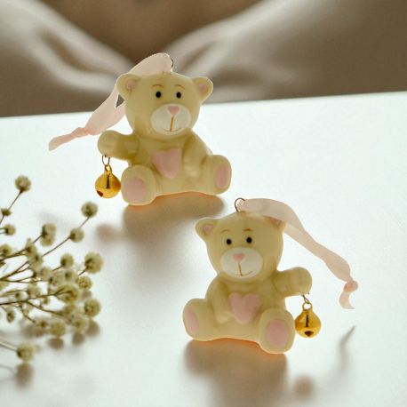 ORSETTO BABY PORCELLANA OGGETTINI NASCITA BAMBINA ECONOMICI